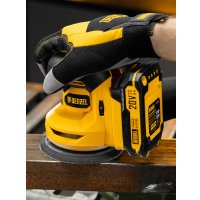 Эксцентриковая шлифмашина Denzel CROSH-20-125 (с 1-им АКБ)