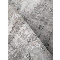 Ковер для жилой комнаты Milat Leda B466A-CREAM-ANTHRACITE-OVAL (0.8x1.5)