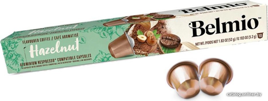 Кофе в капсулах Belmio Hazelnut 10 шт