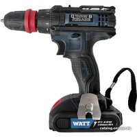 Дрель-шуруповерт WATT WAS-21Li-3 1.021.030.23 (с 2-мя АКБ, кейс)
