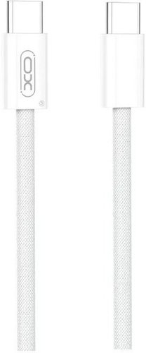 Кабель XO NB-Q260A USB Type-C - USB Type-C (1 м, белый)