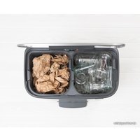 Система сортировки мусора Brabantia Bo Pedal Bin 2 x 30 л (стальной матовый)