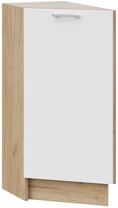 

Шкаф напольный Трия Габриэлла 1Н3Т (дуб крафт золотой/сноу)