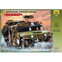 Сборная модель Звезда Американский армейский вездеход "Хаммер"