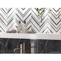 Керамическая плитка Meissen Гэтсби Карандаш GT1C051 (16x250, белый глянец)