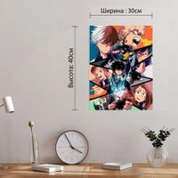 Картина по номерам Red Panda My Hero Academia p54495