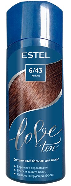 

Оттеночный бальзам Estel Love Ton 6/43 коньяк