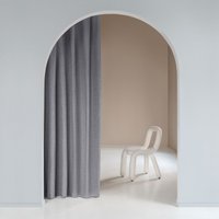 Комплект штор Волшебная ночь Рогожка 200x270см 2 подхвата 757476 (2 шт, базальт)