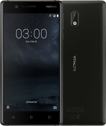 Nokia 3 Dual SIM (черный)