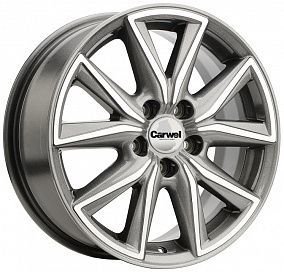 

Литые диски Carwel Тинаки 1706 17x7" 5x114.3мм DIA 66.5мм ET 37мм AGR