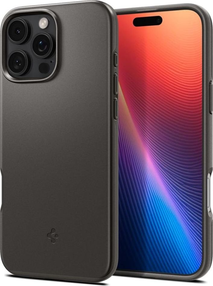 

Чехол для телефона Spigen Thin Fit Mag Magsafe для iPhone 16 Pro Max Gunmetal