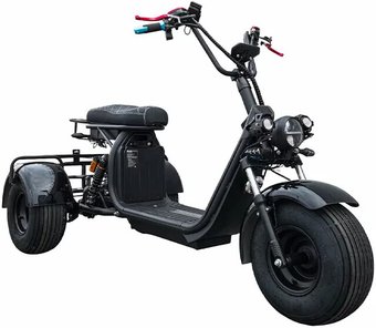 Электроскутер Smart8 Bulbash X9 Trike (черный)