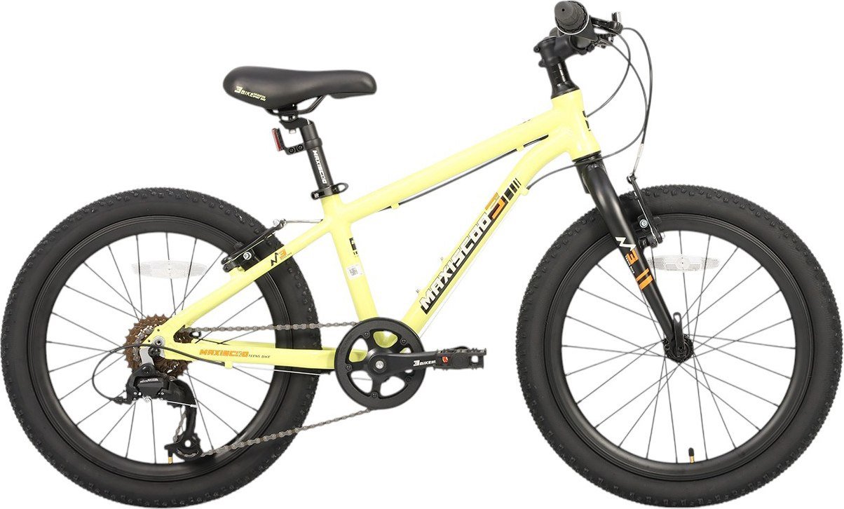 

Детский велосипед Maxiscoo 3bike 20 M 2025 MSC-M3-2002 (желтый, разобранный)