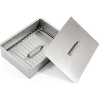 Коптильня КЕДР плюс 380x280x140мм KS1-01 (0.5 мм, сталь)