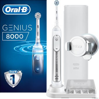 Oral-B Genius 8000 D701.515.5XC (белый) 4210201277361