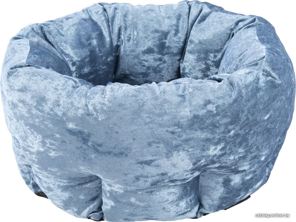 Лежак Scruffs Velvet 660740 (синий)