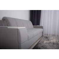 Диван DiArt Джаз 1550 с подлокотниками Бруклин (велюр Магия 53/прав/крафт)