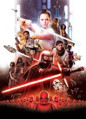 Star Wars Movie Poster Rey 4-4113