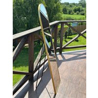 Зеркало eMZe Арка 45х150 DK0915.AUR (золотой) в Солигорске