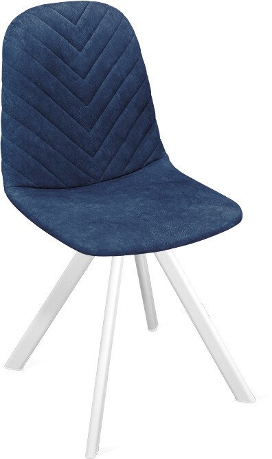 

Стул Трия Шерри К2 (белый матовый/микровелюр Wellmart Blue)