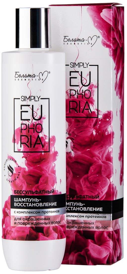 

Шампунь Белита-М Simply Euphoria восстановление с комплексом протеинов 250 г