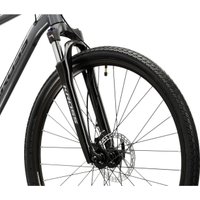 Велосипед Kross Evado 5.0 M 2025 (серо-черный)