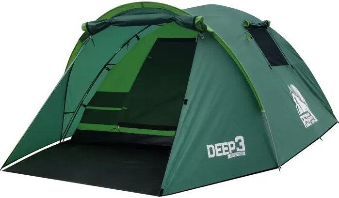 Треккинговая палатка RSP Outdoors Deep 3 (зеленый)