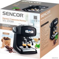 Рожковая кофеварка Sencor SES 2010BK