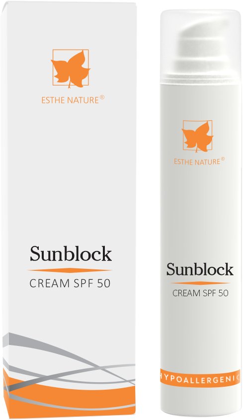

Крем солнцезащитный Esthe Nature Sunblock SPF50 50 мл