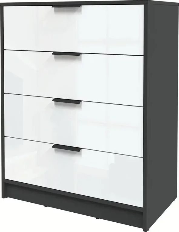 

Комод Интерлиния Концепт КТ-К80 Глосс (антрацит/белый глянец)