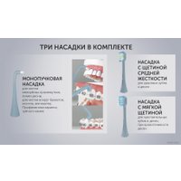 Электрическая зубная щетка Polaris PETB 0701 TC (голубой)