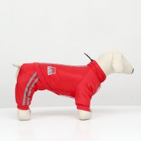 Комбинезон для животных Пижон Спорт 9667203 (M, красный)