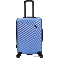 Чемодан-спиннер Torber T1919M 67 см (синий)