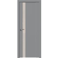 Межкомнатная дверь ProfilDoors 62U L 60x200 (манхэттен, стекло перламутровый лак)