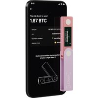 Аппаратный криптокошелек Ledger Nano X (розовый)