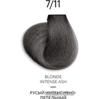 Крем-краска Ollin Professional Color Platinum Collection 7/11 русый интенс.пепельный 100 мл