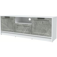 Тумба Интерлиния ТВ Концепт Тренд КТ-ТВ3-50 (белый платинум/керамика)