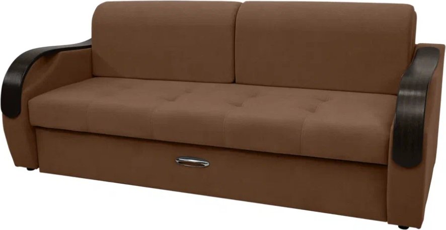 

Диван Сириус Лидер-6 ППУ 225x110 (Eva 03 велюр светло-коричневый)