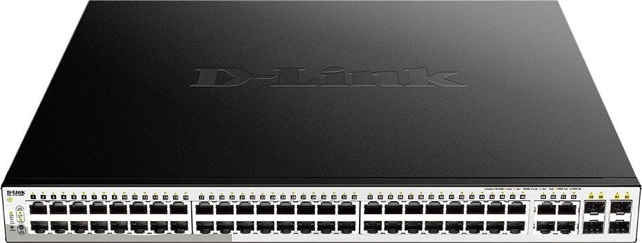 

Настраиваемый коммутатор D-Link DGS-1210-52MP/F1A