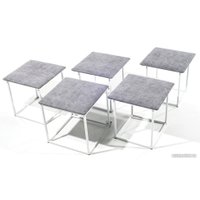 Пуфик Aledar Puffi 5в1 (avelina 9502/белый)