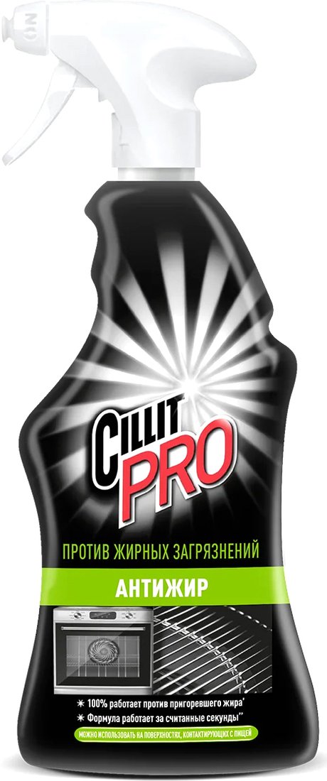 

Средство для кухни Cillit Bang Pro Анти-жир (750 мл)