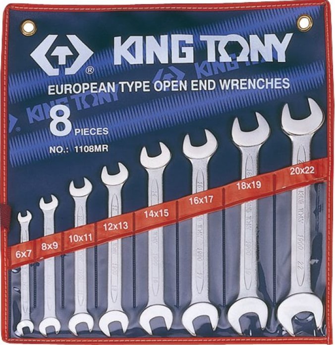 

Набор ключей King Tony 1108MR (8 предметов)