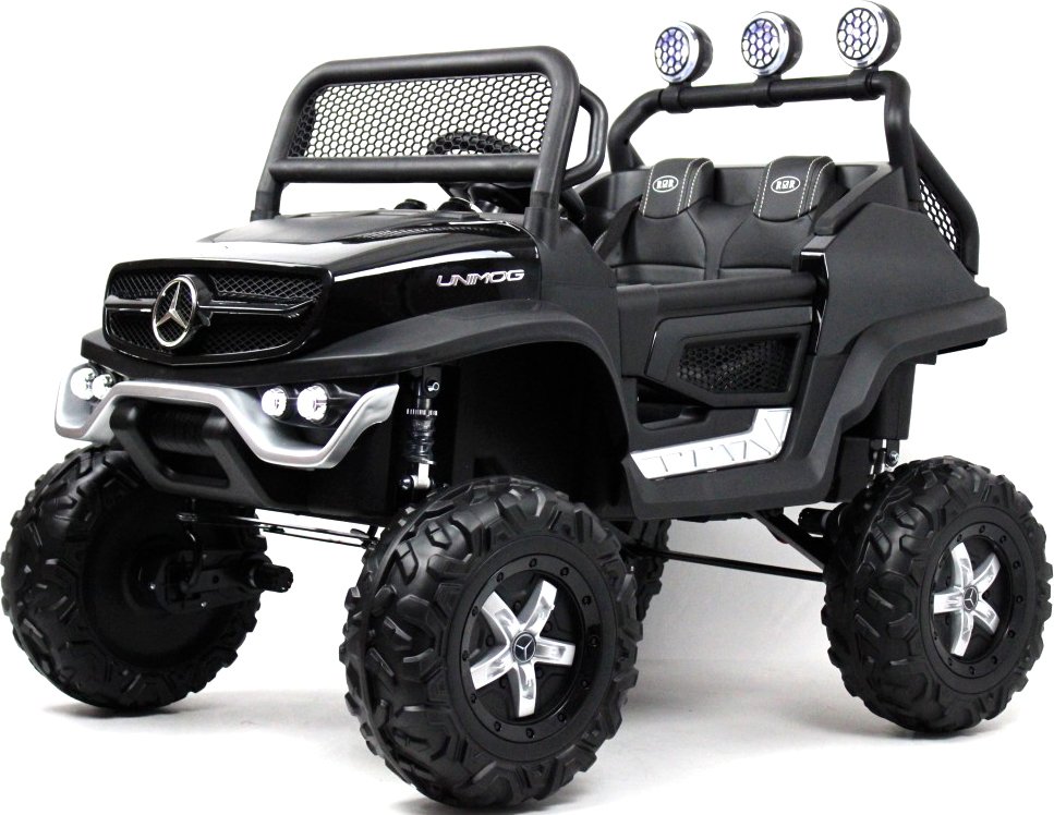 

Электромобиль RiverToys Mercedes-Benz Unimog Mini P777BP (черный глянец)