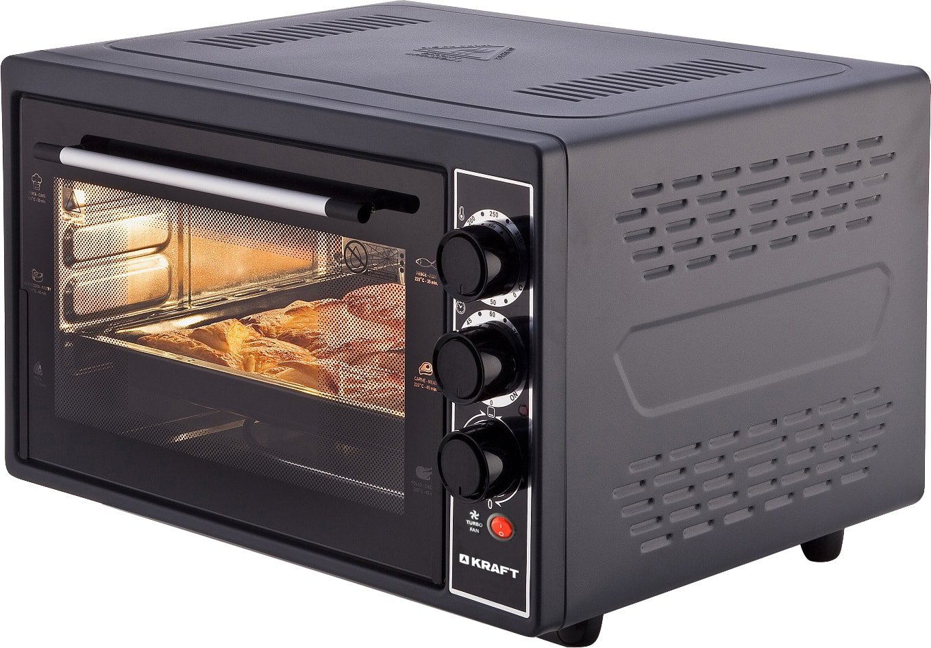 

Мини-печь Kraft KF-MO4506BL