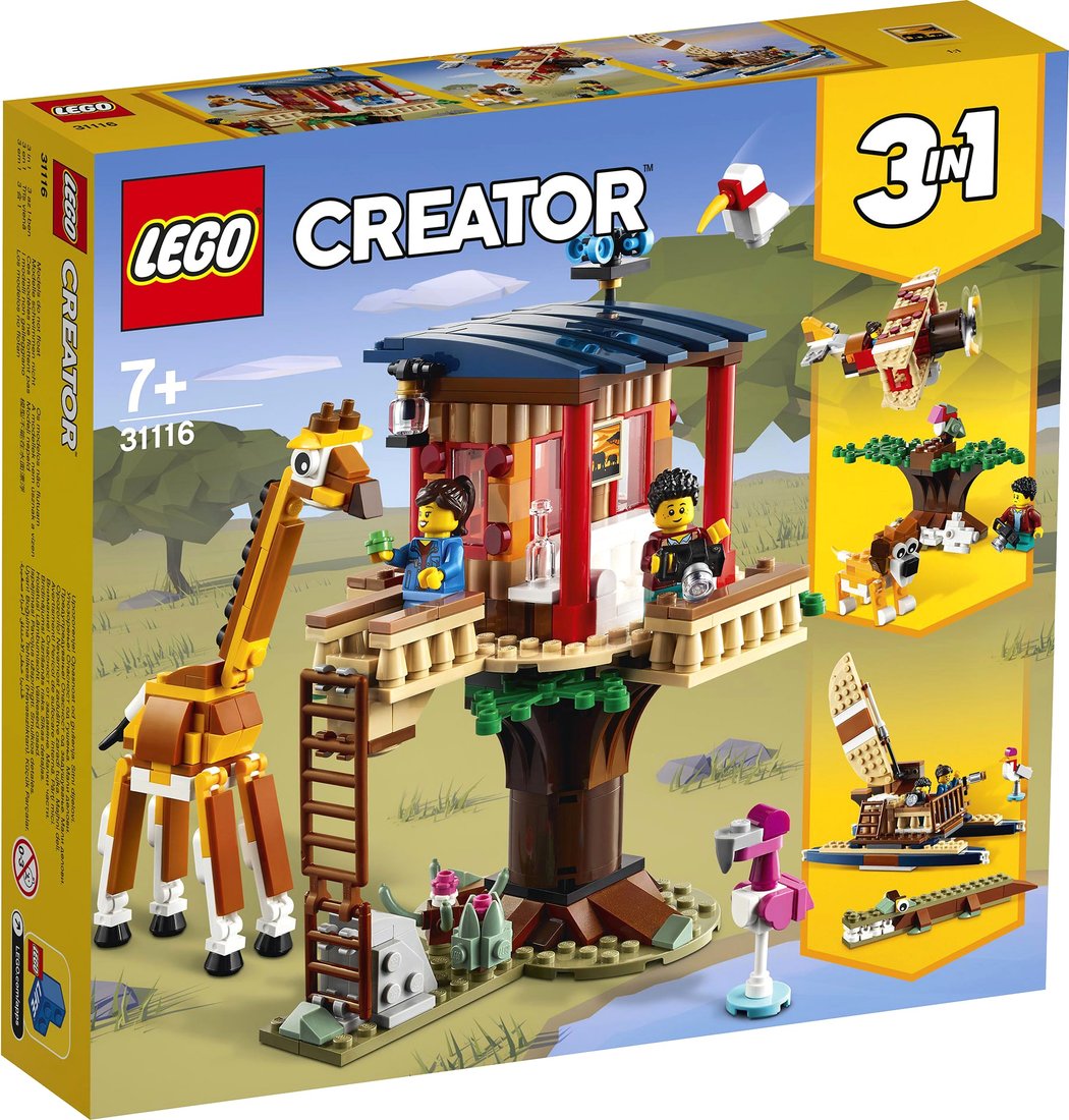 

Конструктор LEGO Creator 31116 Домик на дереве для сафари