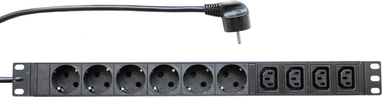 

Блок розеток Kiper RS19-6SH-4C13-16-2EU