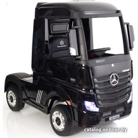 Электромобиль RiverToys Mercedes-Benz Actros 4WD HL358 с прицепом (черный)