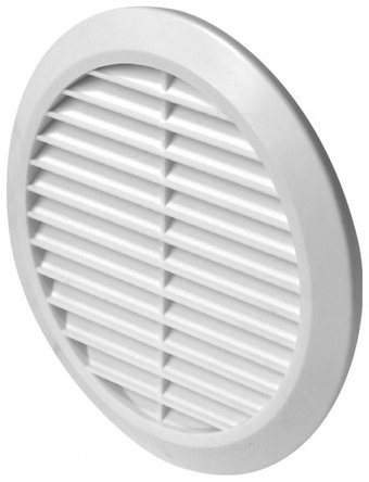Вентиляционная решетка Awenta Classic T36 d100-150 (белый)