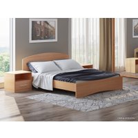 Кровать Ormatek Этюд 140x200 (дуб бавария)