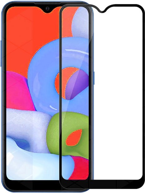 

Защитное стекло KST Full glue для Samsung Galaxy A02S/A02/M02 (черное)